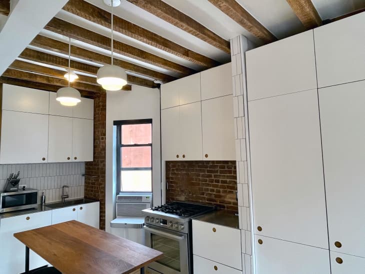 Small Industrial Scandinavian Inspired Hell's Kitchen Loft Apartment